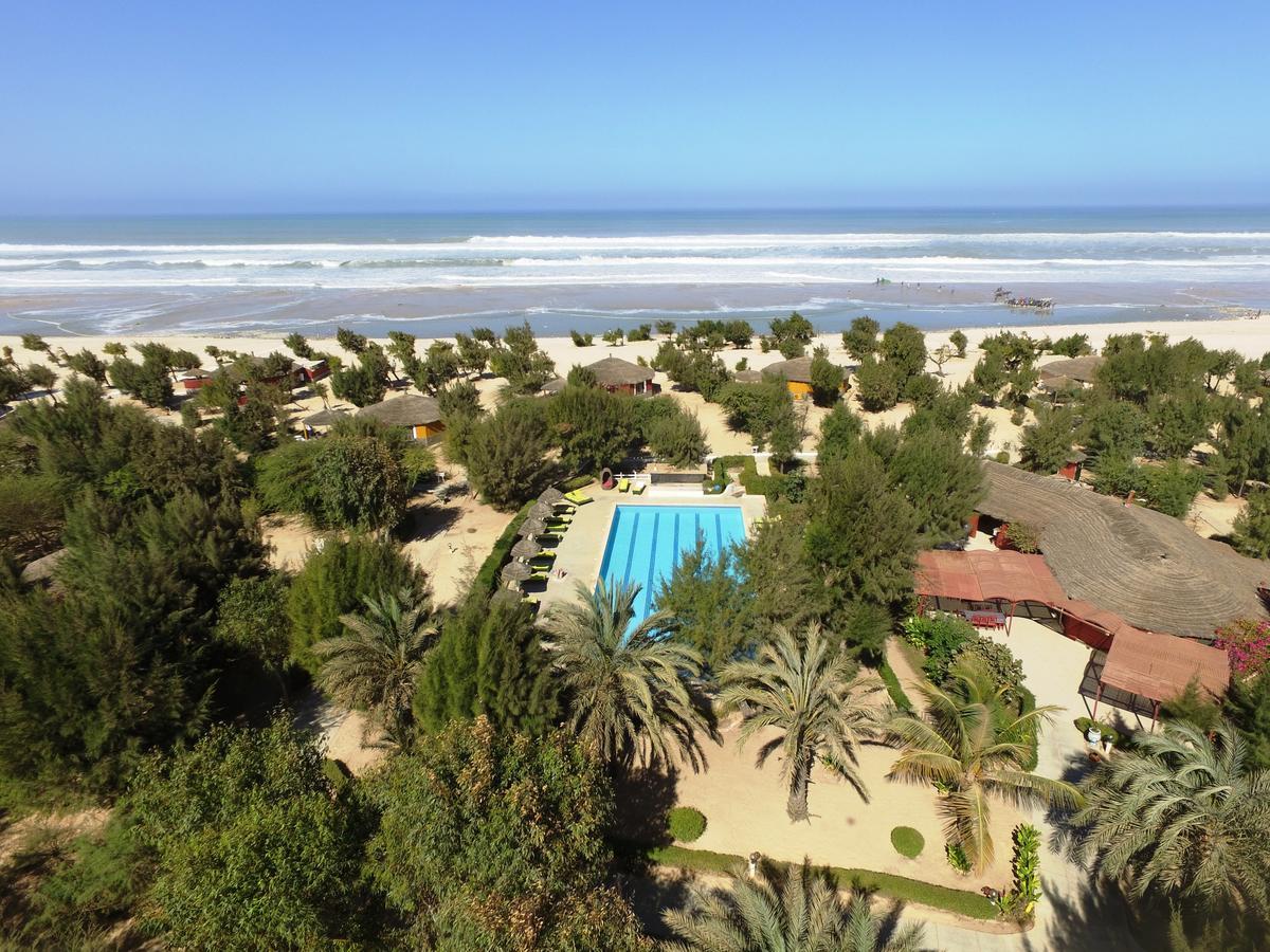 Diamarek Hotel Sur La Plage Saint-Louis Bagian luar foto